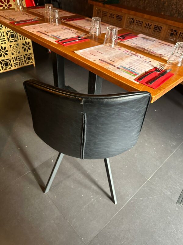 Jolie chaise noir – Image 3