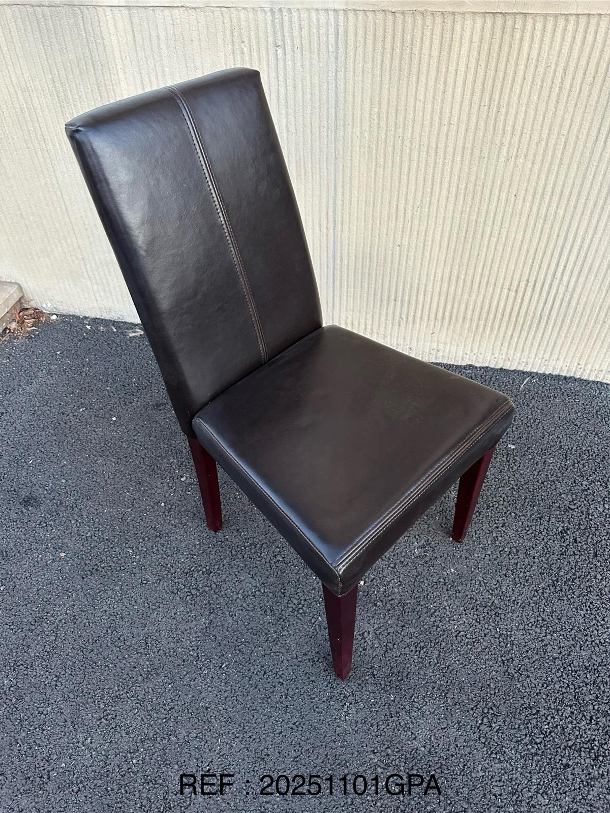Lot de 4 chaises noir de salle Ă manger NEUVES đ„ â Image 2