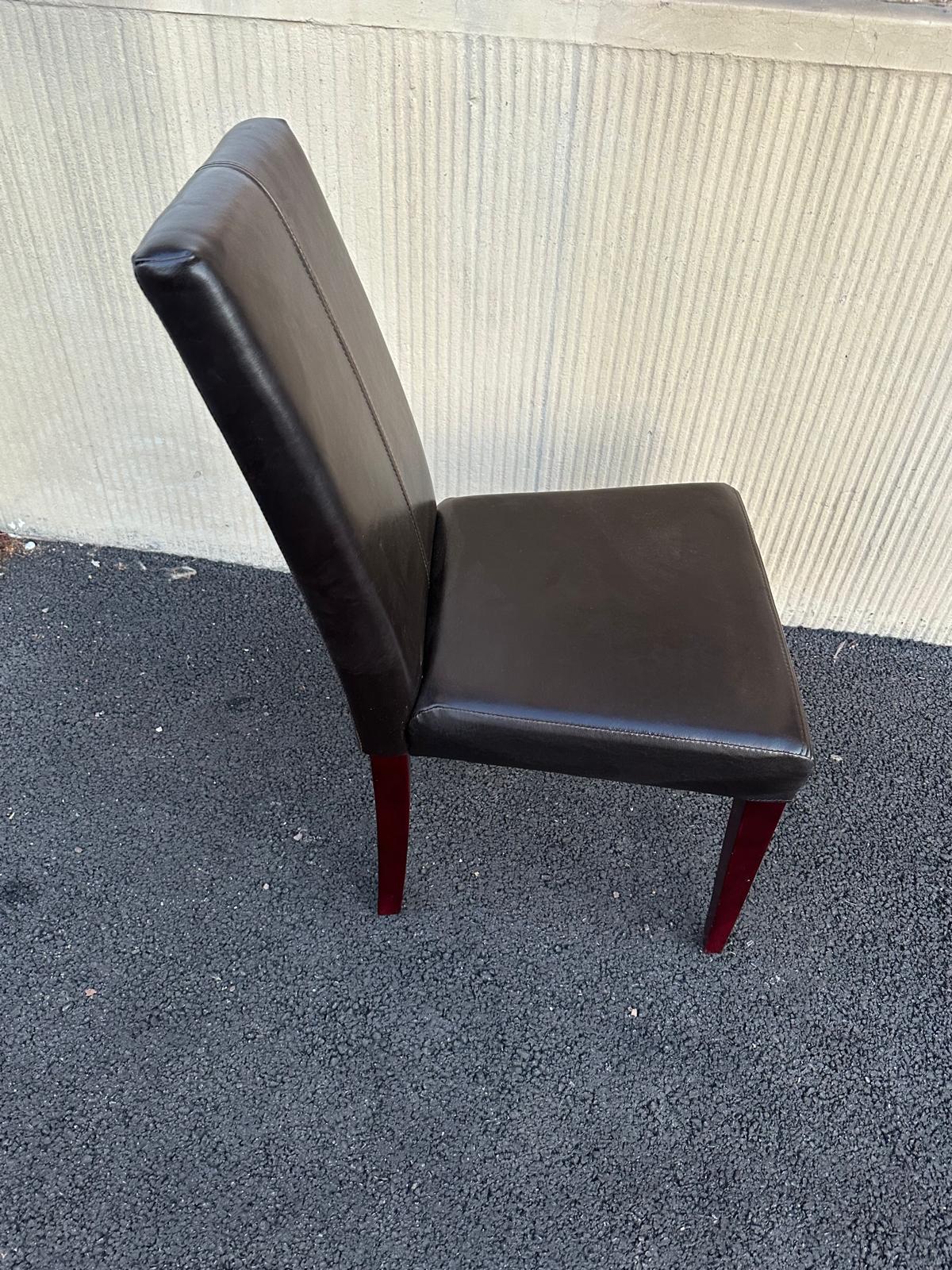 Lot de 4 chaises noir de salle Ă manger NEUVES đ„ â Image 3