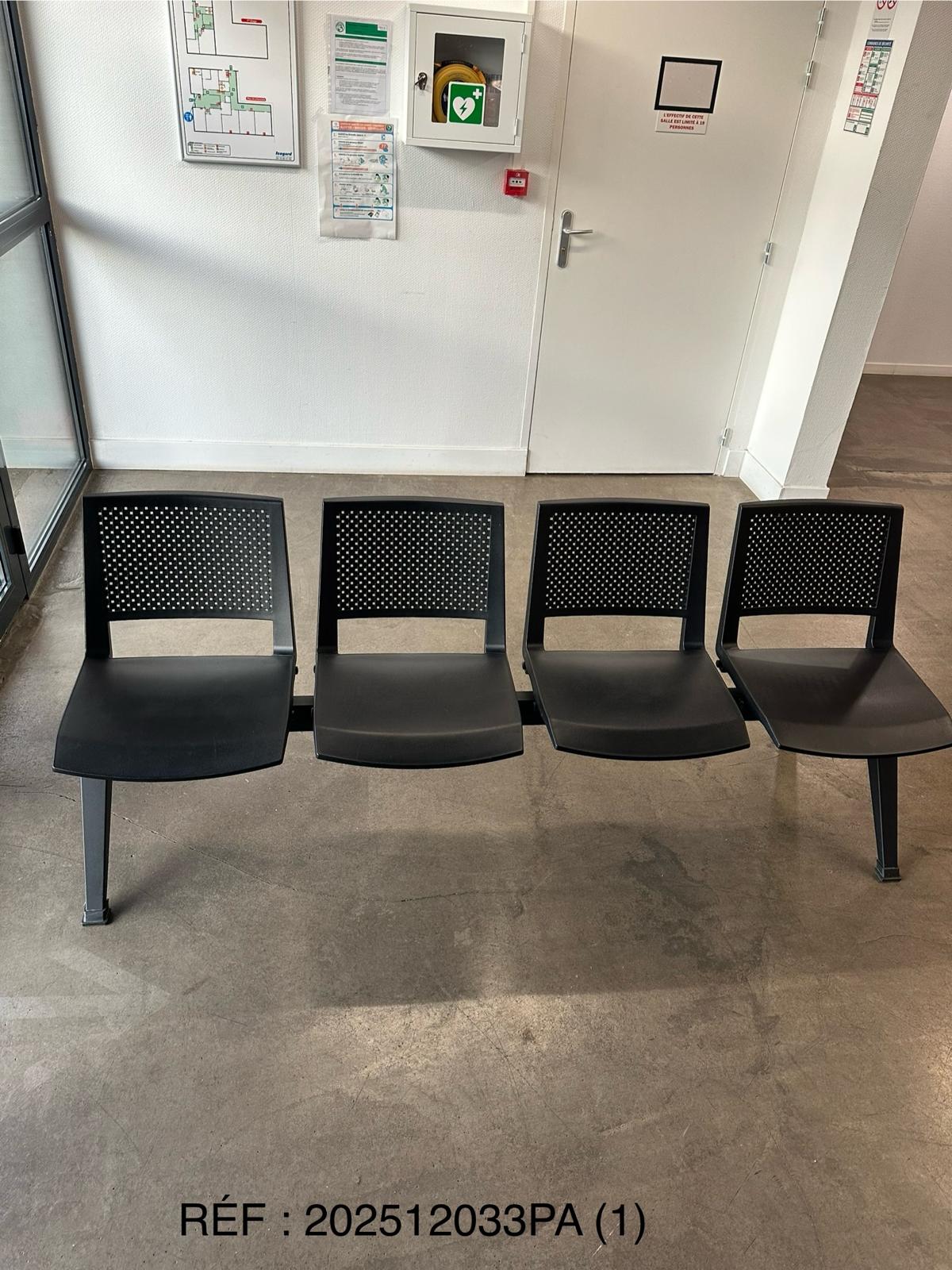 Banc de salle d'attente