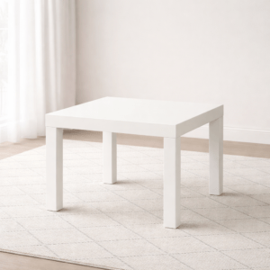 Table d’appoint blanc