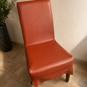Chaise avec housse enlevable