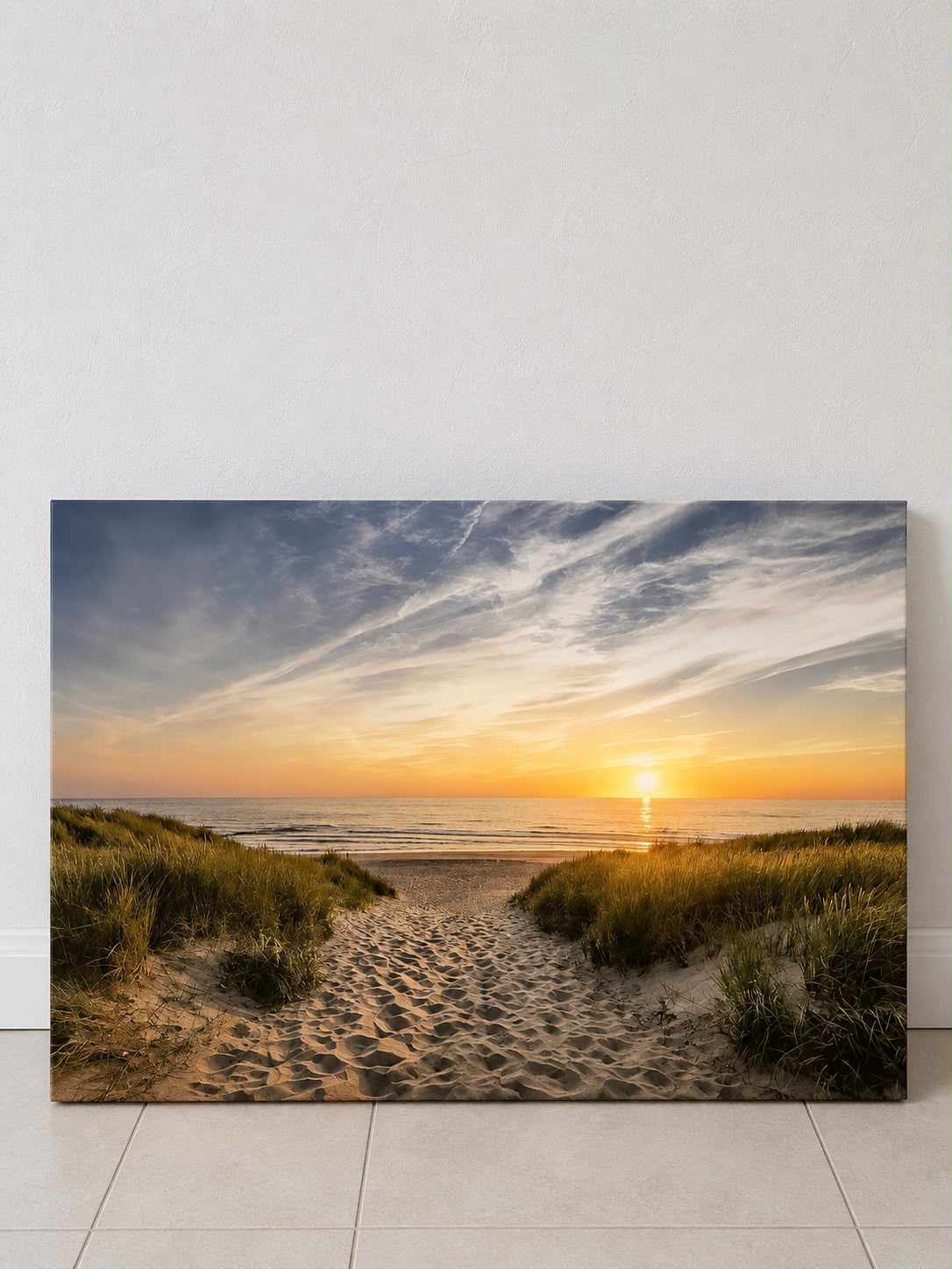 Tableau décoratif chemin vers la plage