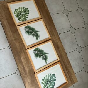 Lot de 4 tableaux décoratifs