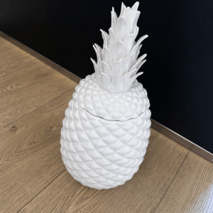 Vase décoratif rangement ananas