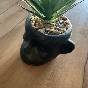 Vase tête de singe