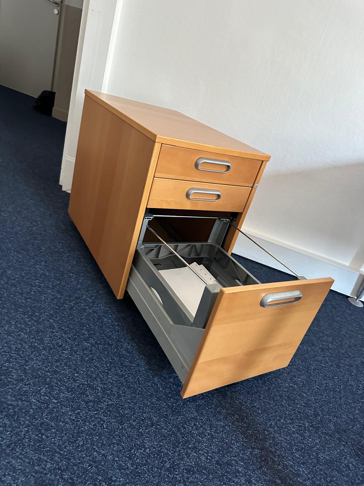 Caisson de bureau à roulettes – Image 3